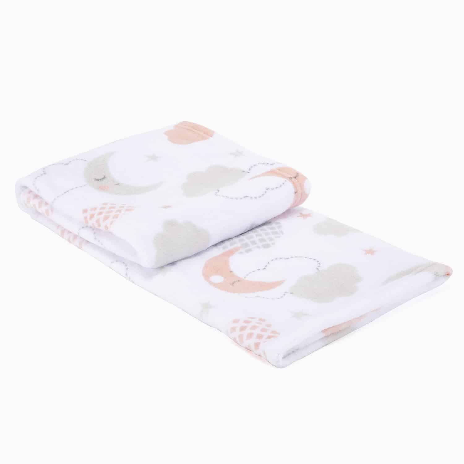MANTA BEBE CORAL ESTAMPADA - 2