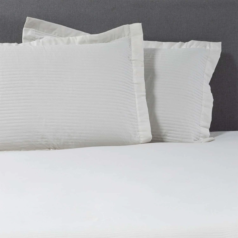 CUBRECAMA BORDADO PREMIUM PREWASH LINEAS - 6
