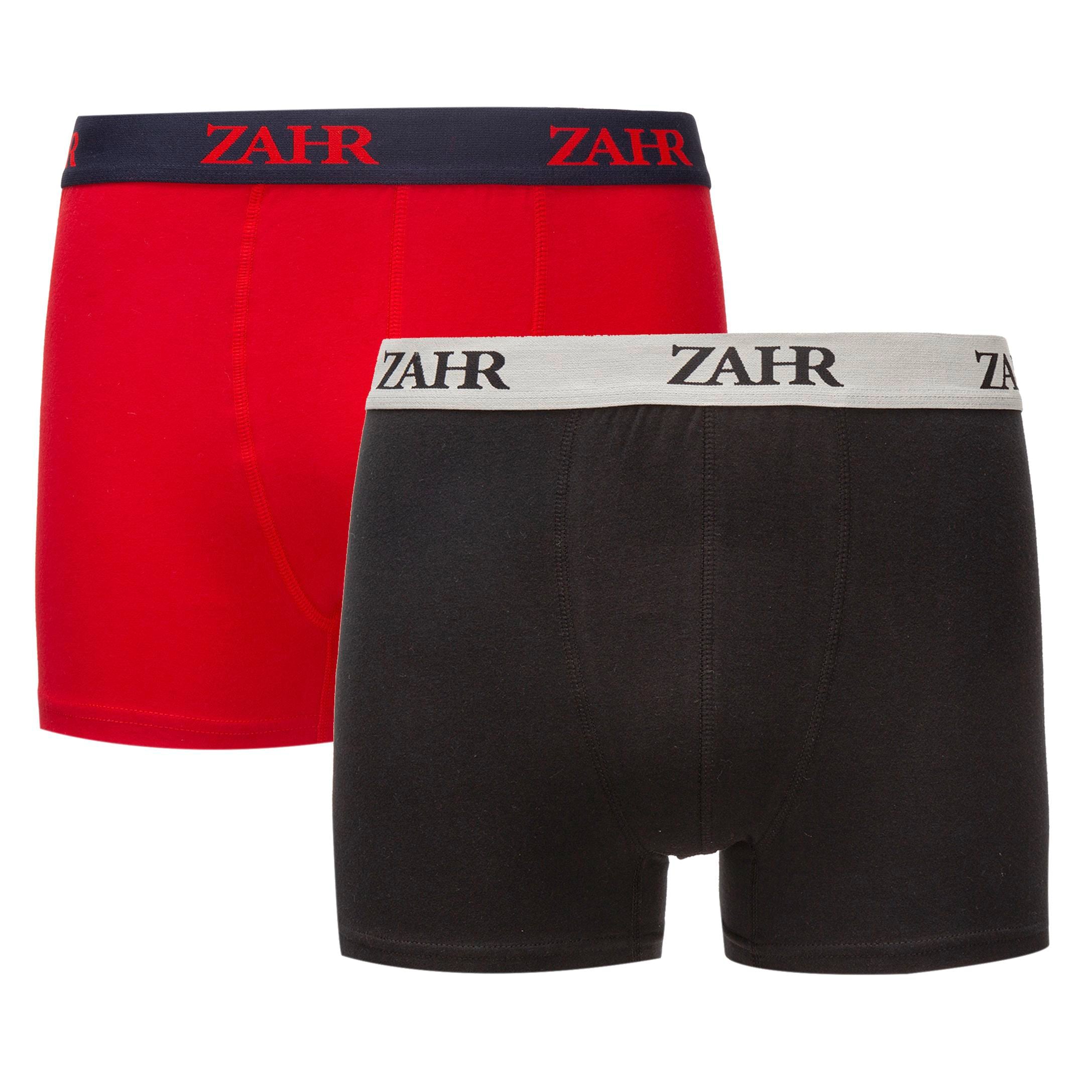 PACK 2 BOXER LISO NARANJO/GRIS - 1