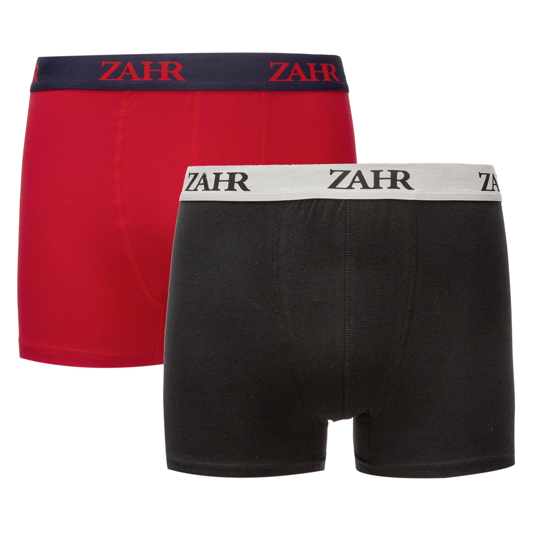 PACK 2 BOXER LISO NARANJO/GRIS - 1