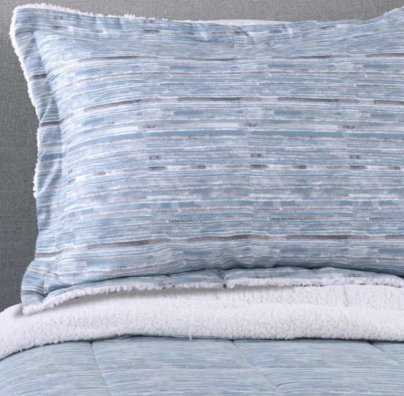 PLUMON ESTAMPADO CON SHERPA 1 PLAZA CELESTE - 3