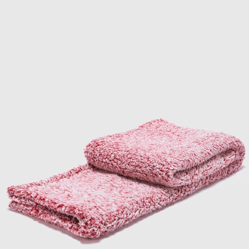 MANTA SHERPA ESTAMPADA ROJO - 1
