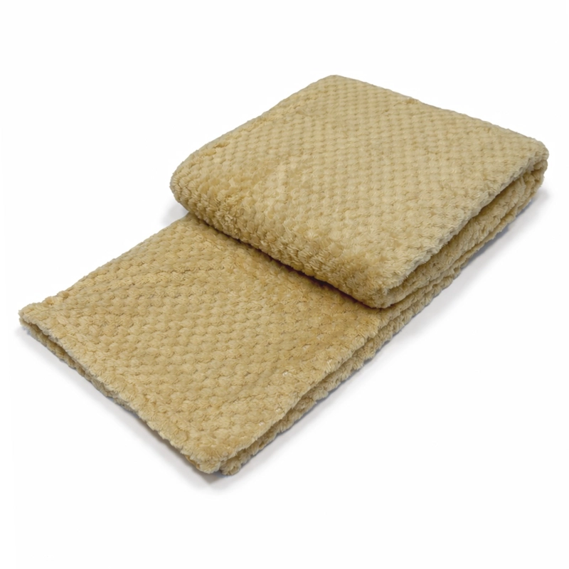 MANTA JACQUARD BOUCLE BEIGE - 2