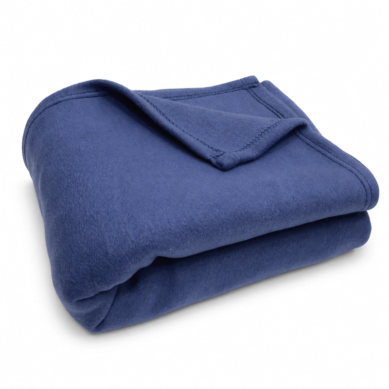 FRAZADA POLAR 1P D AZUL - 3