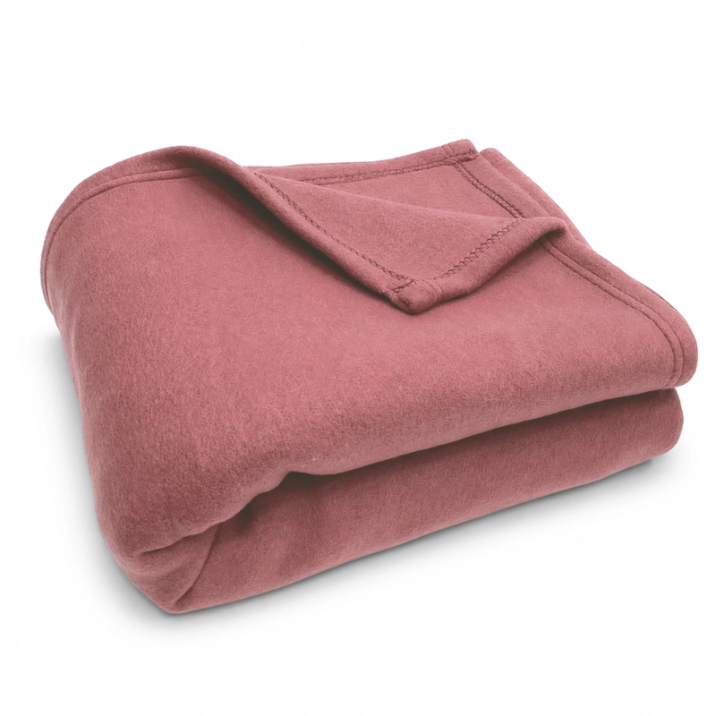 FRAZADA POLAR 1P C ROSA - 3