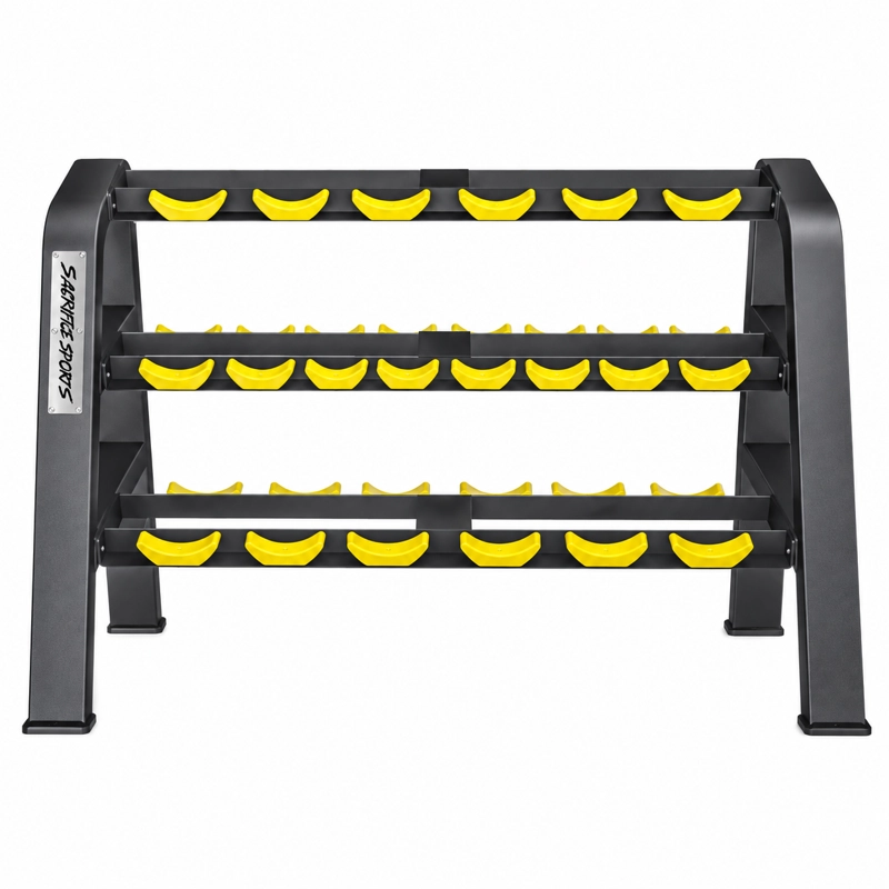 RACK DE MANCUERNAS 1050 SACRIFICE SPORTS DE 3 NIVELES - 2