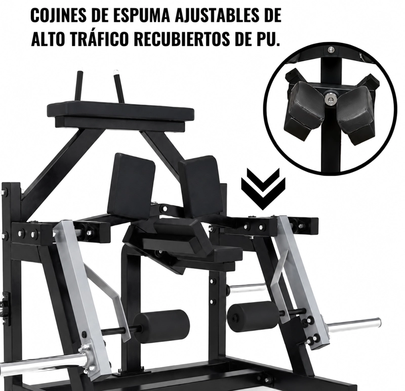 BANCO FEMORAL SACRIFICE SPORTS LZX-6066 DUAL FUCTION 6066 - 4