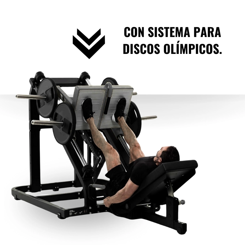 PRENSA DE PIERNAS HAMMER 3016 SACRIFICE SPORTS CON RESPALDO AJUSTABLE - 4