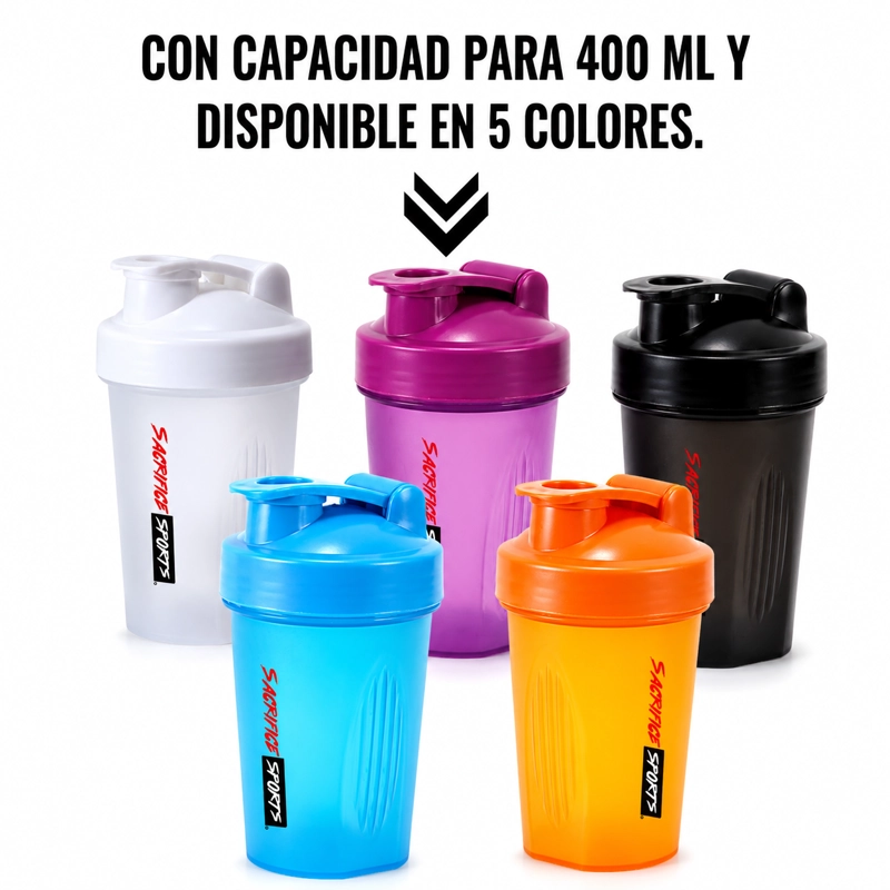 BOTELLA SHAKER SACRIFICE SPORTS - 3