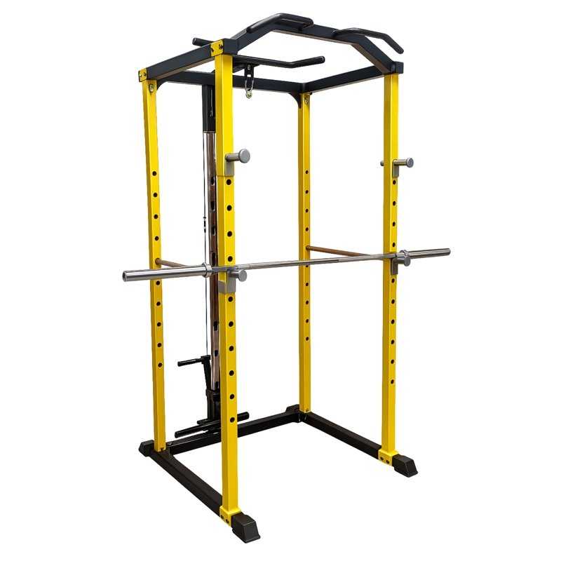 JAULA MULTIFUNCIONAL RACK HOME GYM CON POLEA YLY10 - 1
