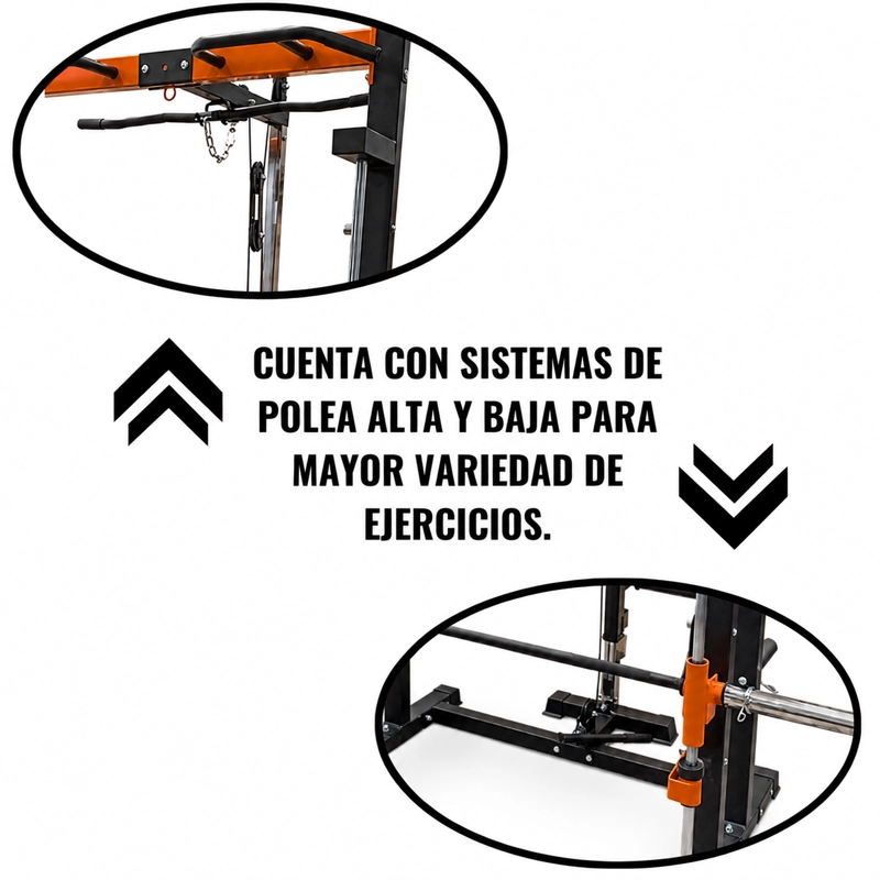 RACK HOME GYM SMITH YLY020 - 4