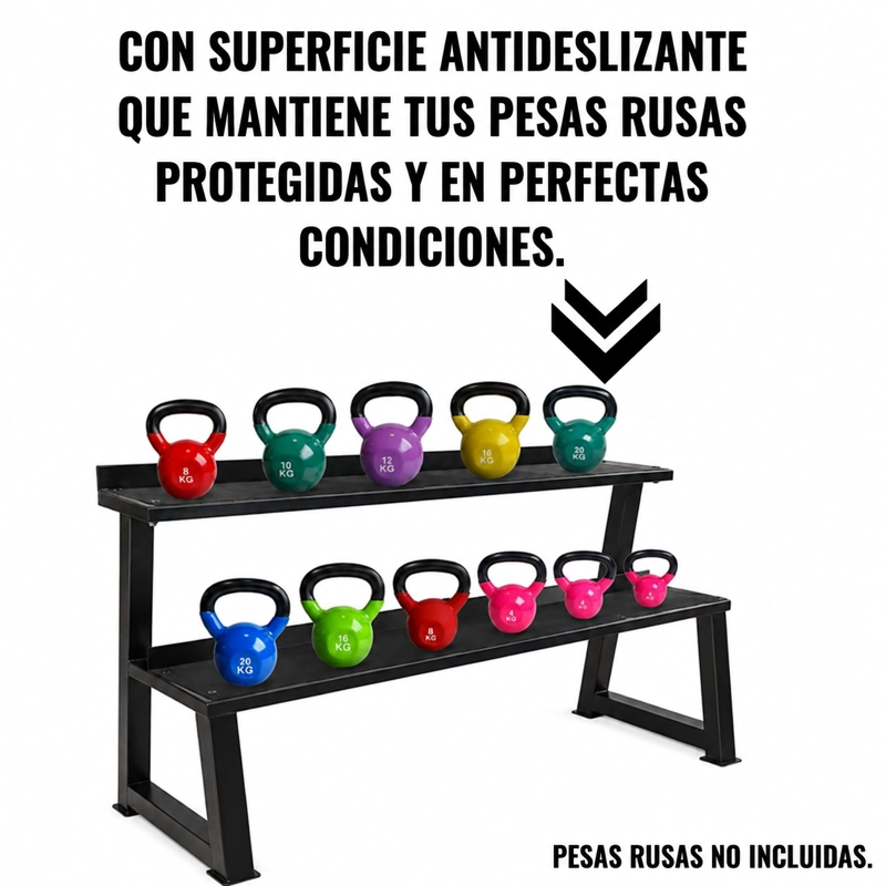 RACK PARA PESAS RUSAS 050 - 3