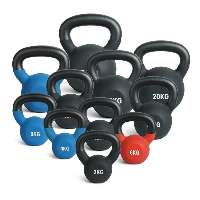 PESAS RUSAS KETTLEBELL DE 8 KG CUBIERTAS DE NEOPRENO - 2