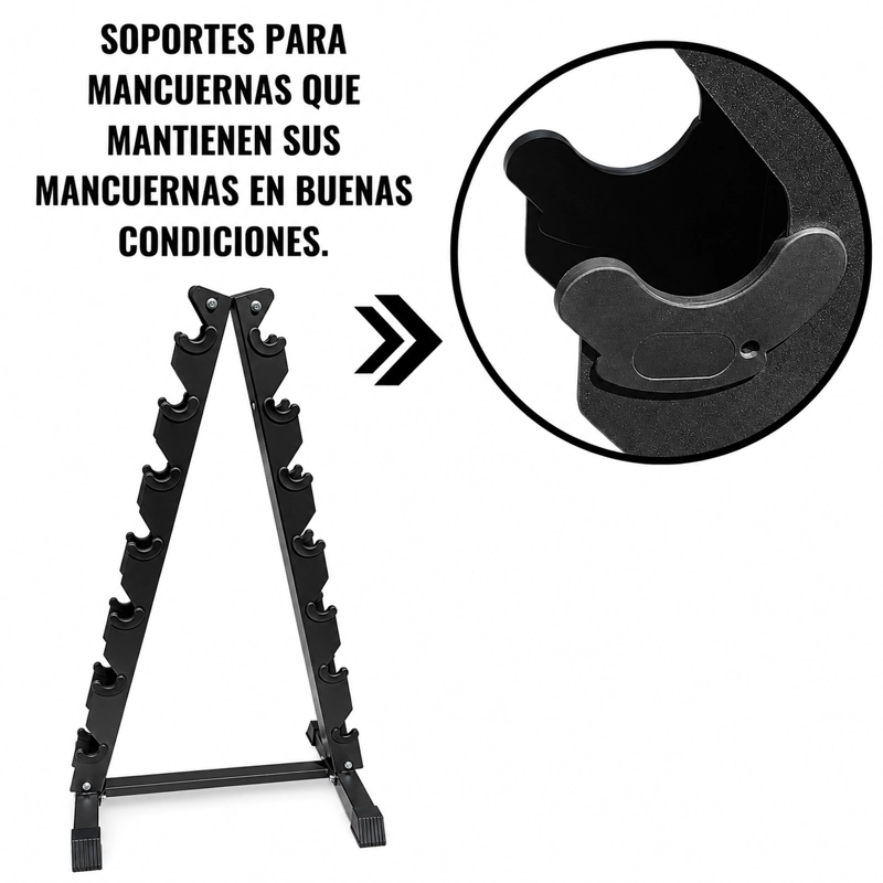 RACK PARA MANCUERNAS 7 NIVELES YLY02 - 3