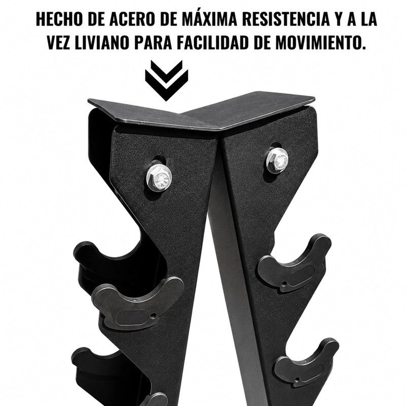 RACK PARA MANCUERNAS 7 NIVELES YLY02 - 4