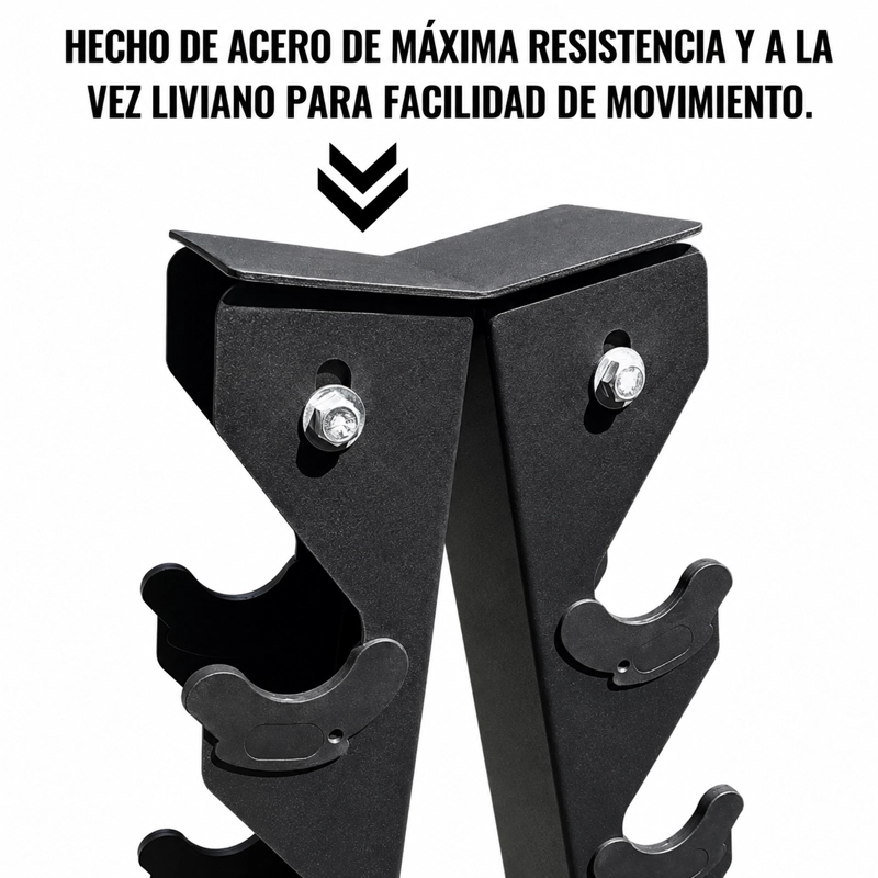 RACK PARA MANCUERNAS DE 10 NIVELES YLY02 - 5