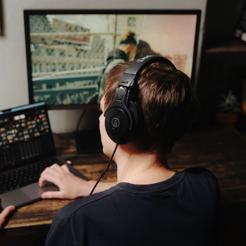 AUDIFONOS AUDIO-TECHNICA PROFESIONALES M30X - 7