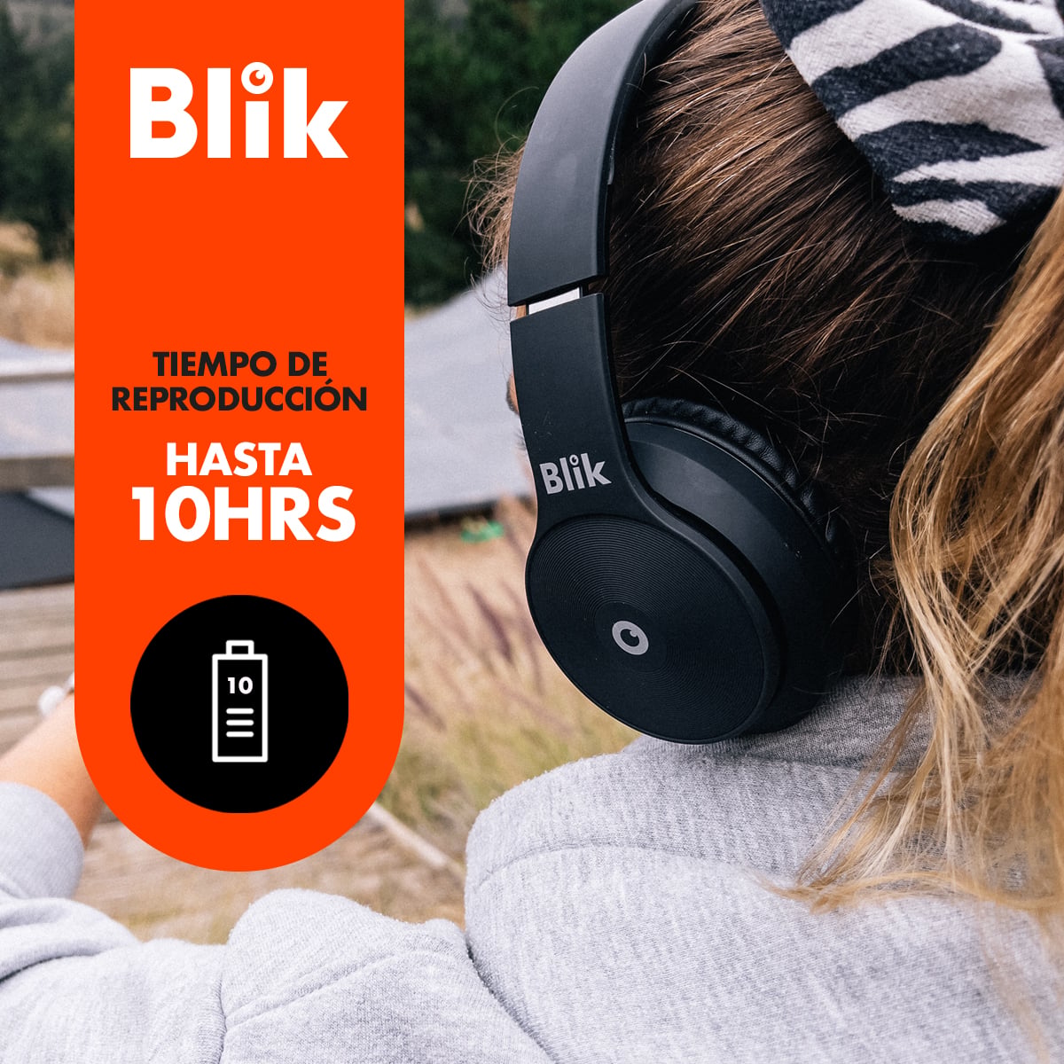 AUDÍFONOS BLIK SOUL200 BLUETOOTH - 2