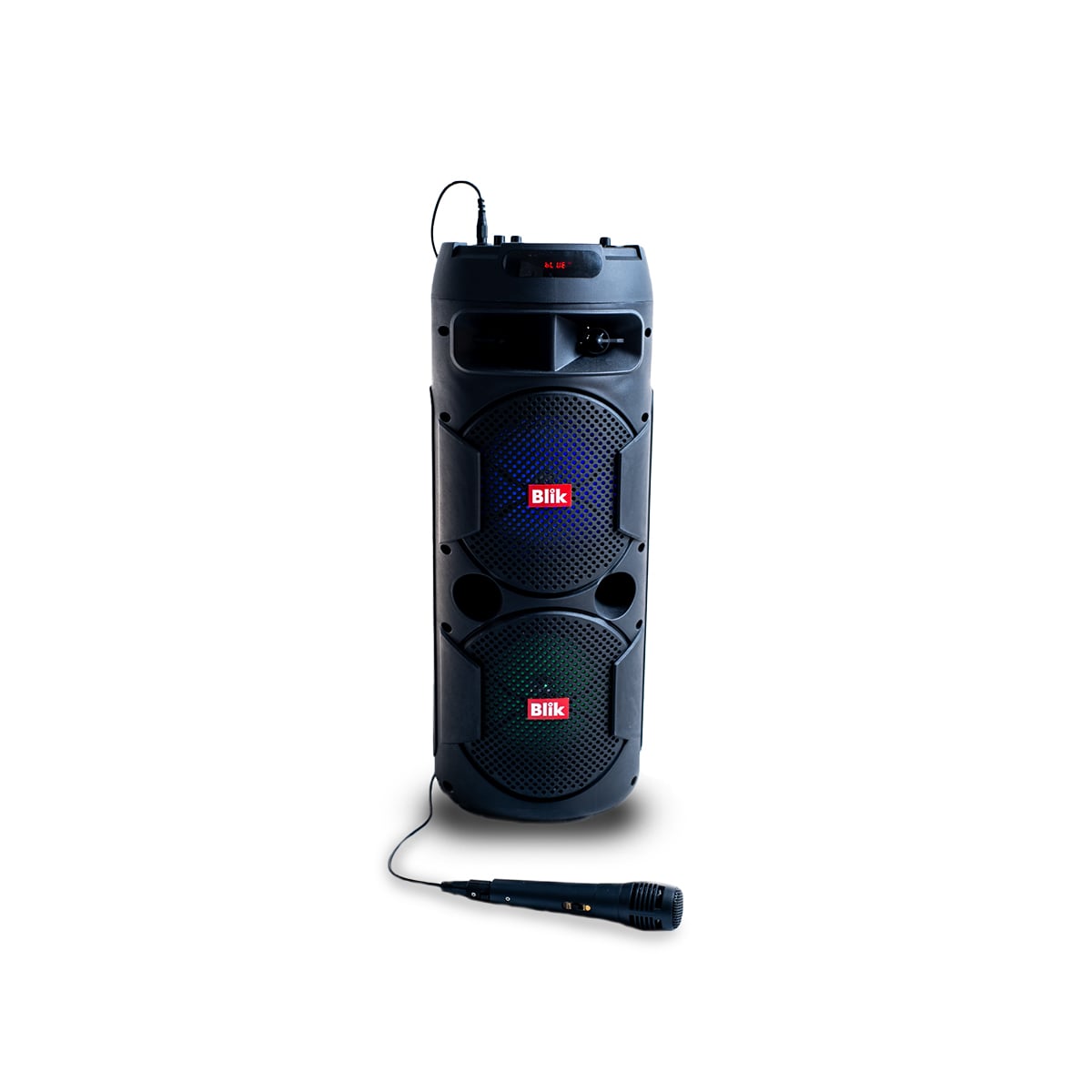 PARLANTE BLUETOOTH KARAOKE CON MICROFONO BLIK SCREAMER3