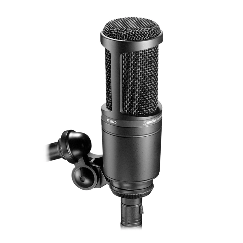MICROFONO AUDIO-TECHNICA AT2020 CONDENSADOR CARDIOIDE NEGRO - 2