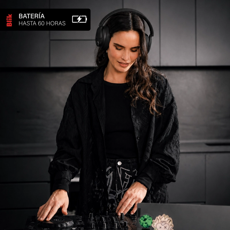 AUDIFONOS BLUETOOTH BLIK SOUL900 CANCELACION DE RUIDO 60H - 5
