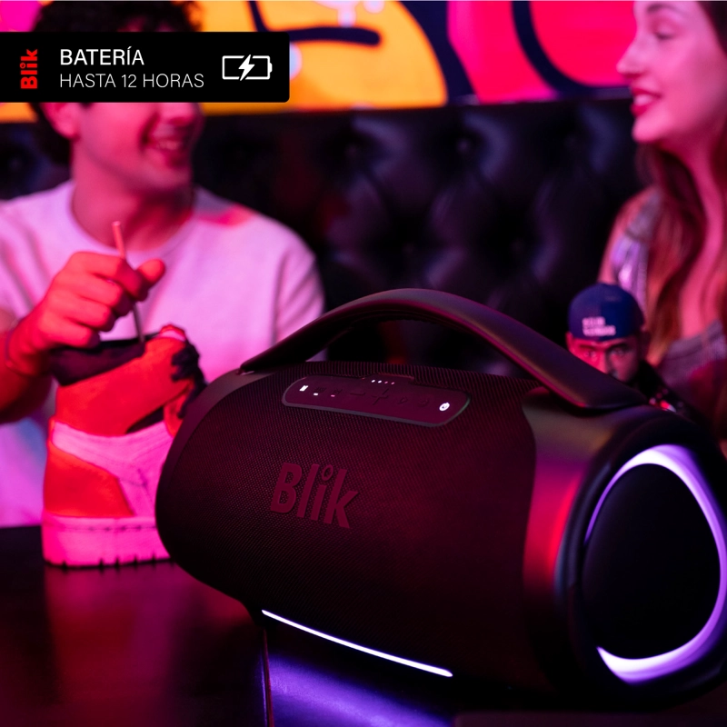 PARLANTE BLUETOOTH BLIK PORTÁTIL BASS400 160W IPX7 - 7