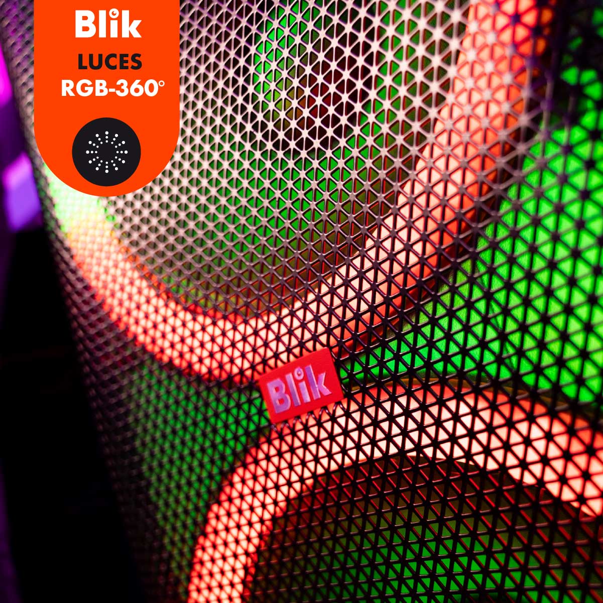 PARLANTE BLUETOOTH KARAOKE BLIK LIGHT360 - 5
