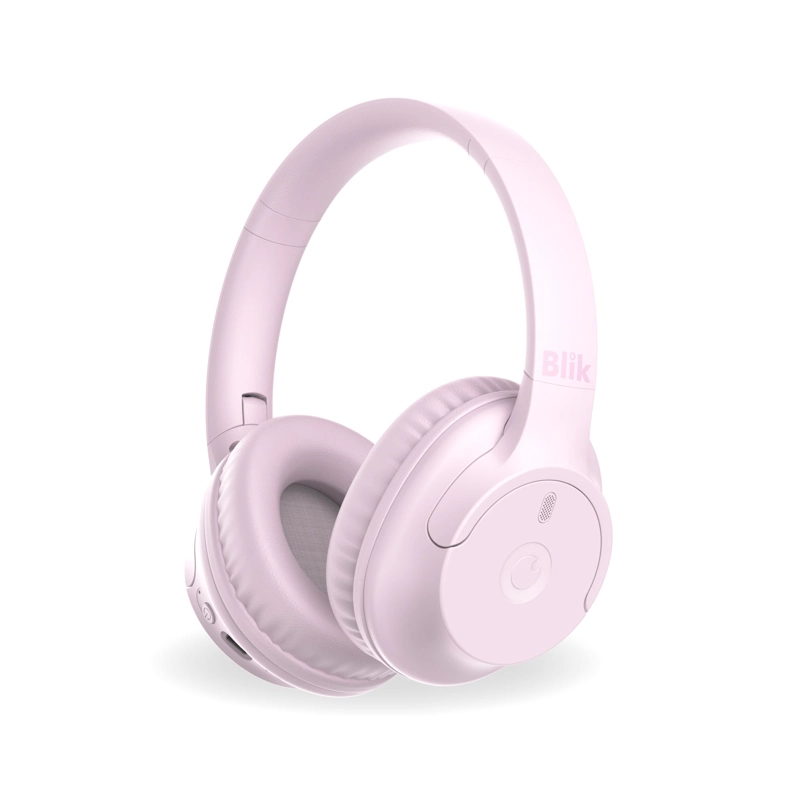 AUDIFONOS BLUETOOTH INALAMBRICOS BLIK SOUL250 ROSADOS 20 HRS - 1