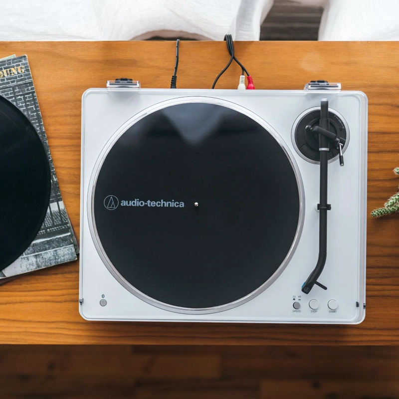 TORNAMESA BLUETOOTH AUDIO-TECHNICA LP70XBT EN COLOR BLANCO - 7