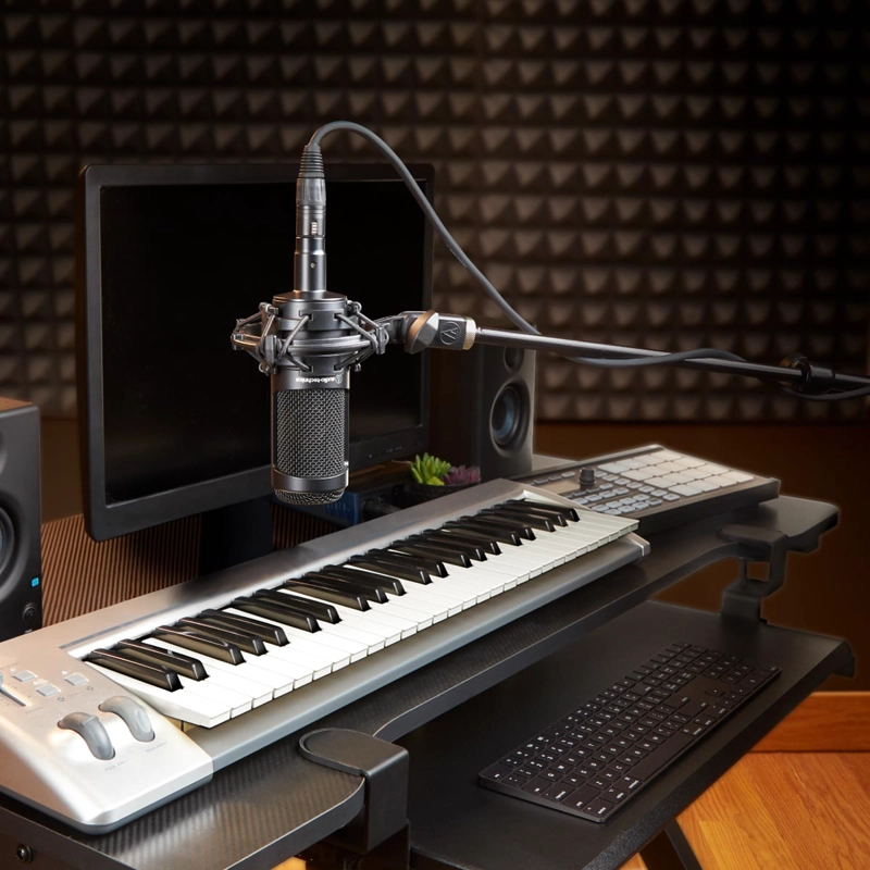 MICROFONO AUDIOTECHNICA CONDENSADOR AT2035 NEGRO - 4
