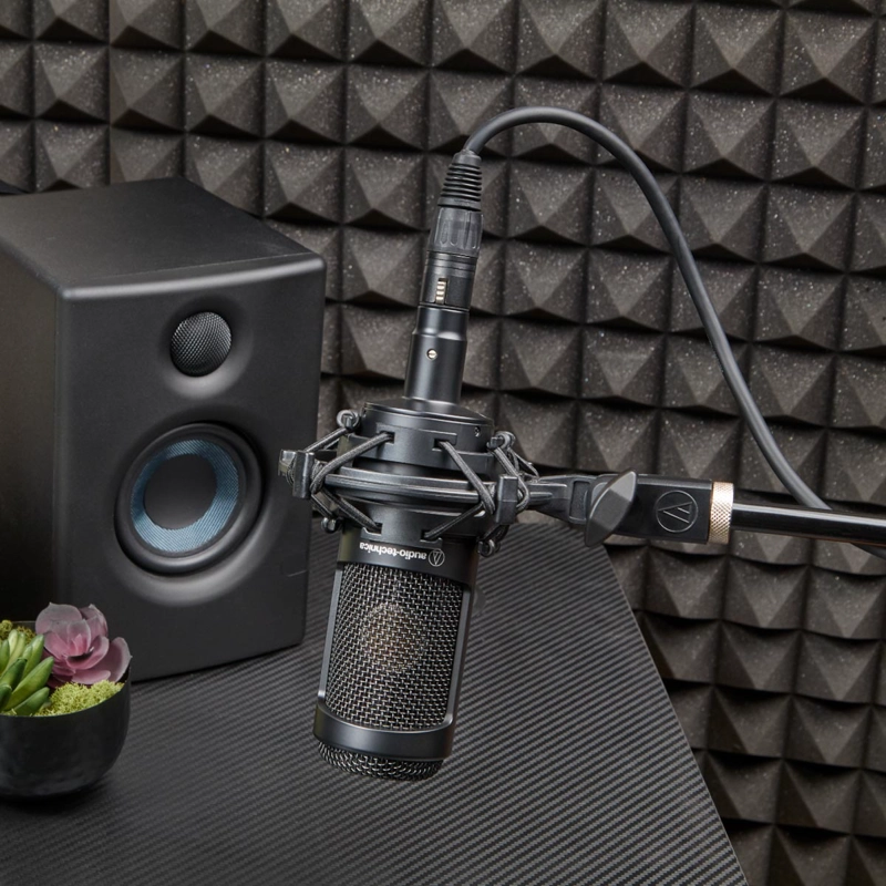 MICROFONO AUDIOTECHNICA CONDENSADOR AT2035 NEGRO - 6