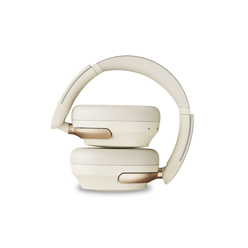 AUDIFONOS BLUETOOTH BLIK AURA950 CANCELACION DE RUIDO 72H CREAM - 2