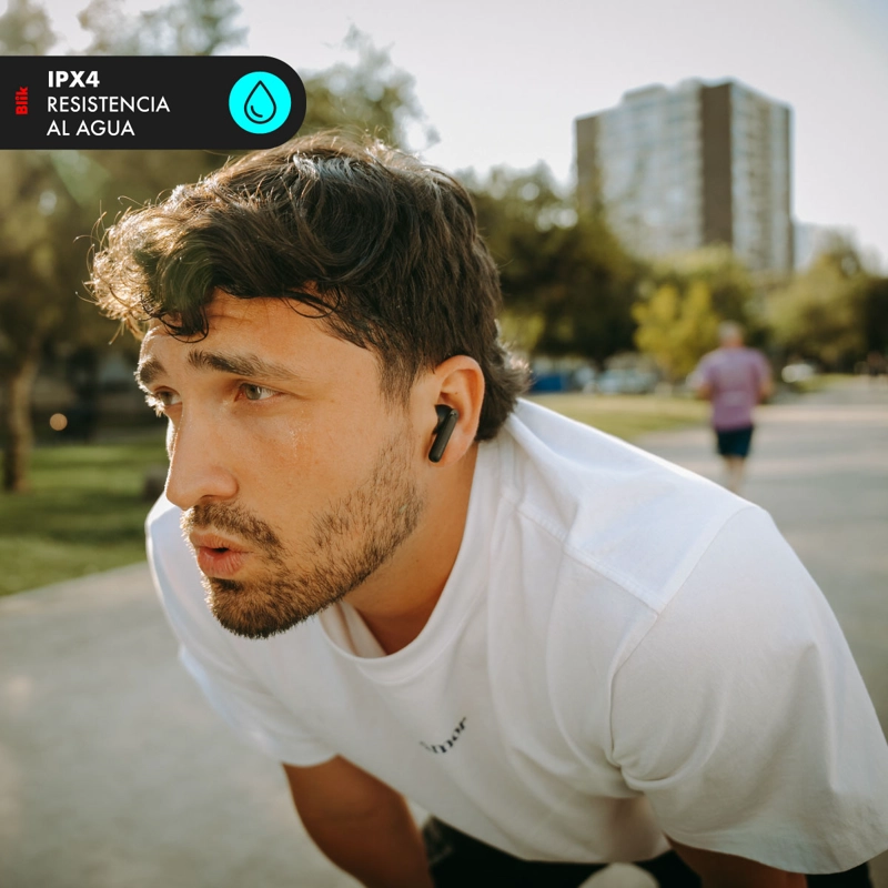 AUDIFONOS BLUETOOTH BLIK AIR1000 CANCELACION DE RUIDO ADAPTATIVA 25H - 9
