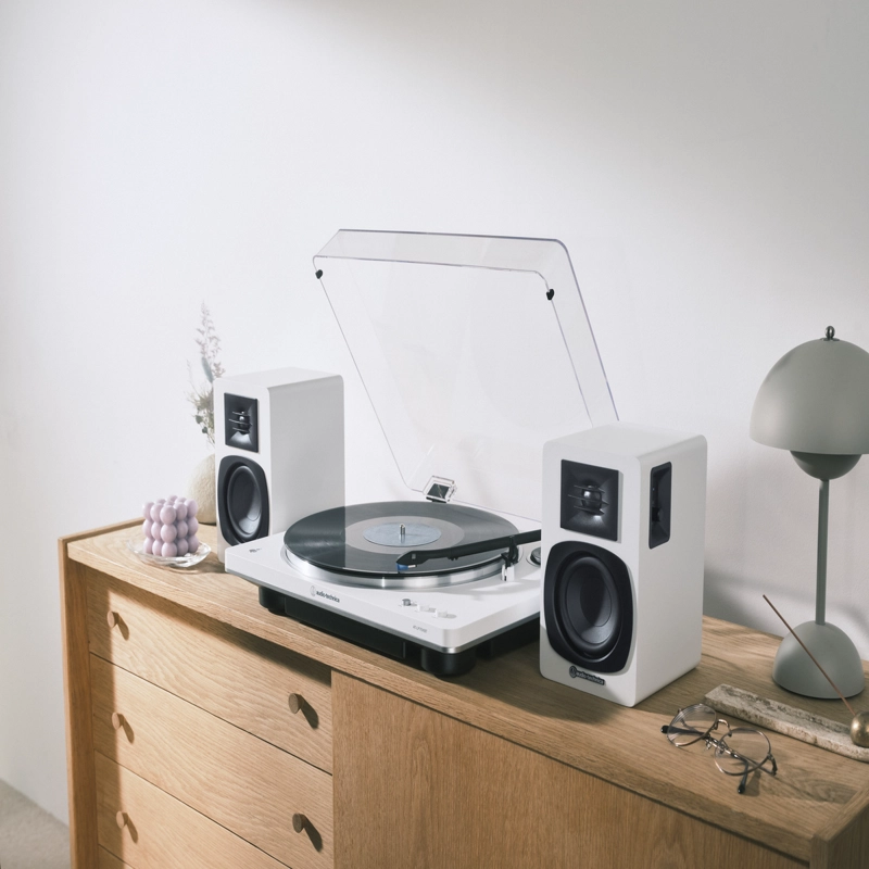 PARLANTES AUDIO-TECHNICA AT-SP3X BLANCO CON BLUETOOTH - 3