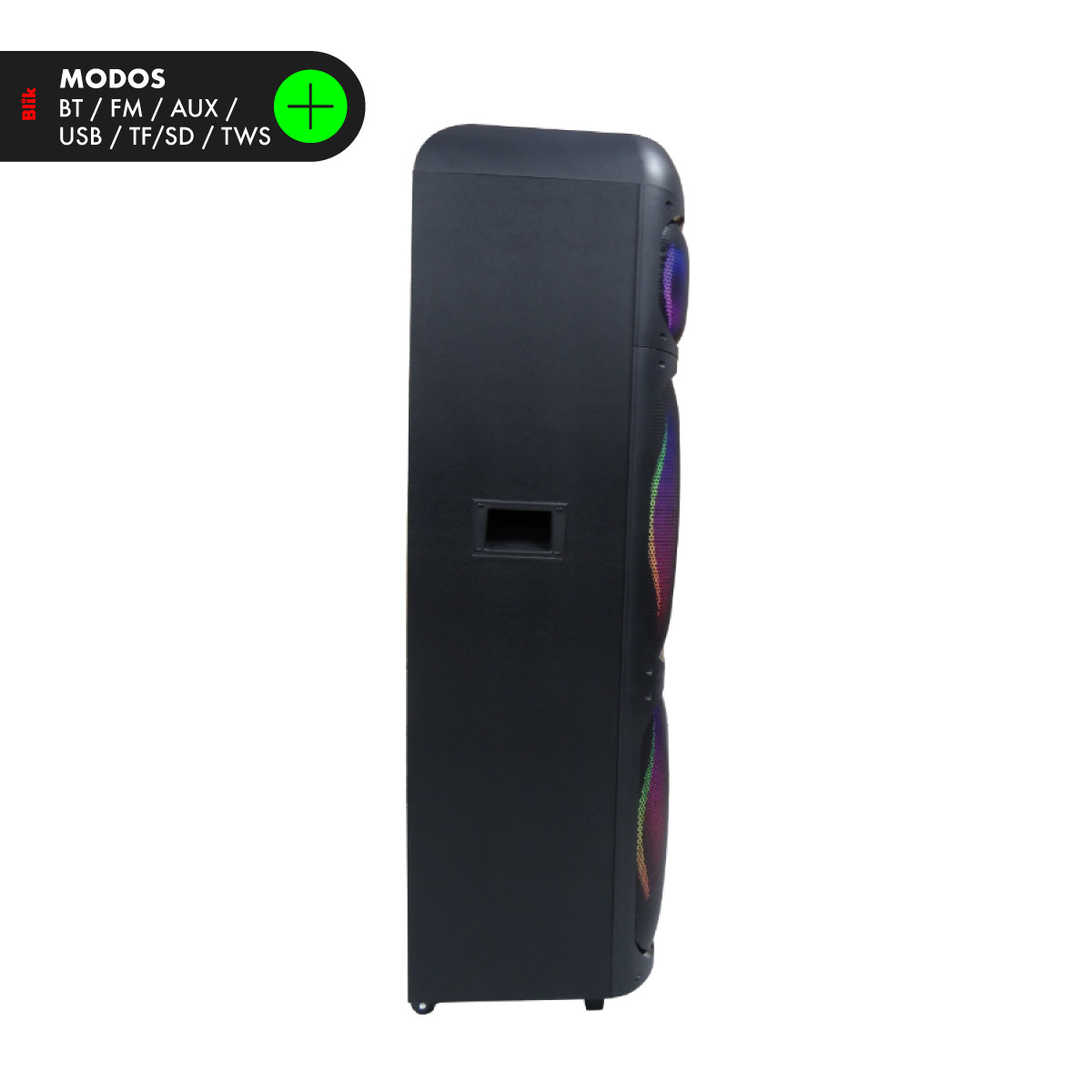 PARLANTE BLUETOOTH KARAOKE CON MICROFONO BLIK LIGHTUP900 - 7