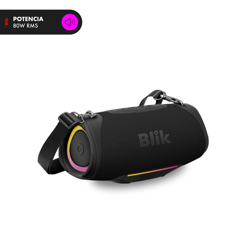 PARLANTE BLUETOOTH PORTATIL BLIK BASS300 80W IPX7 8 HRS - 3