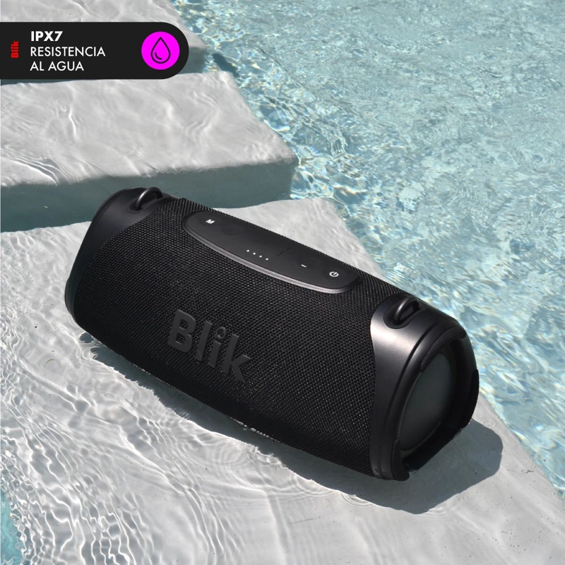 PARLANTE BLUETOOTH PORTATIL BLIK BASS300 80W IPX7 8 HRS - 6