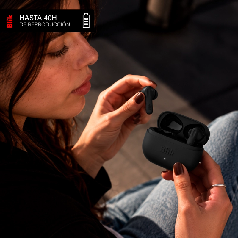 AUDIFONOS BLUETOOTH INALAMBRICOS BLIK AIR700 40H ENC - 5