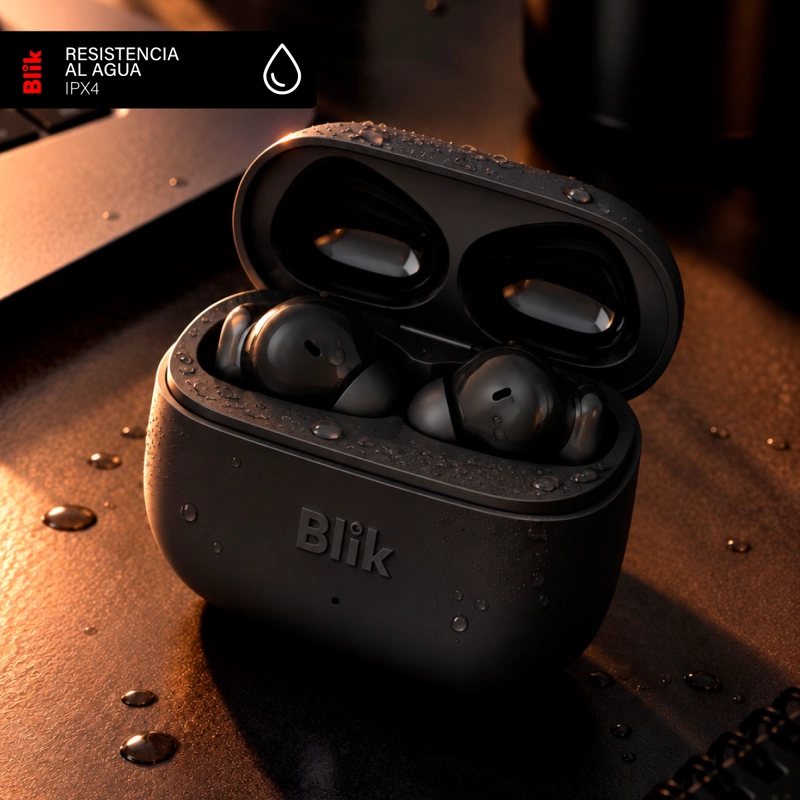 AUDIFONOS BLUETOOTH INALAMBRICOS BLIK AIR700 40H ENC - 6
