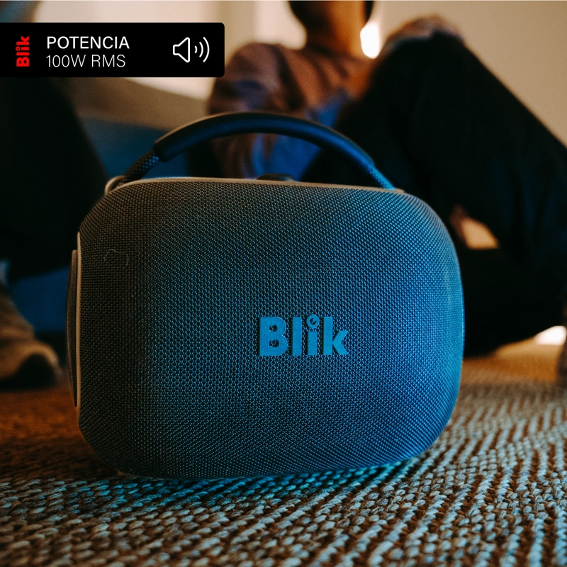 PARLANTE BLUETOOTH PORTATIL BLIK HYPEBOX 100W IPX5 10 HRS - 3