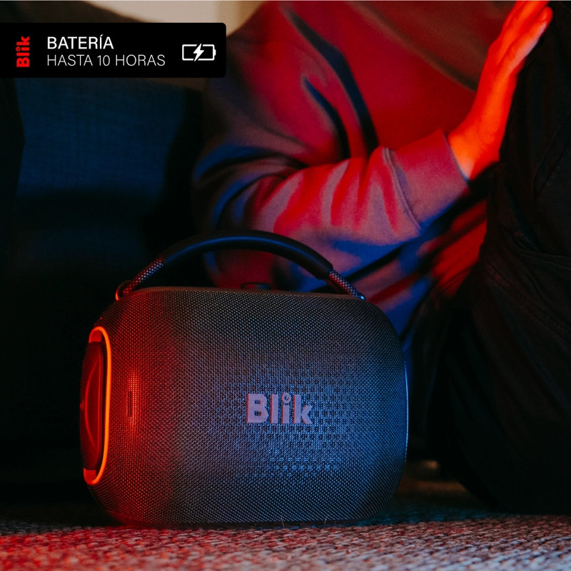 PARLANTE BLUETOOTH PORTATIL BLIK HYPEBOX 100W IPX5 10 HRS - 4