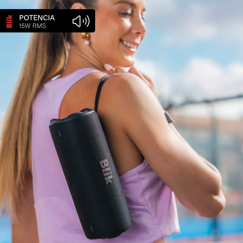 PARLANTE BLUETOOTH PORTATIL BLIK LIVE PRO 15W IPX6 12 HRS - 3