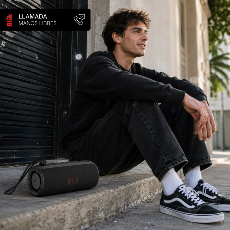 PARLANTE BLUETOOTH PORTATIL BLIK LIVE PRO 15W IPX6 12 HRS - 6