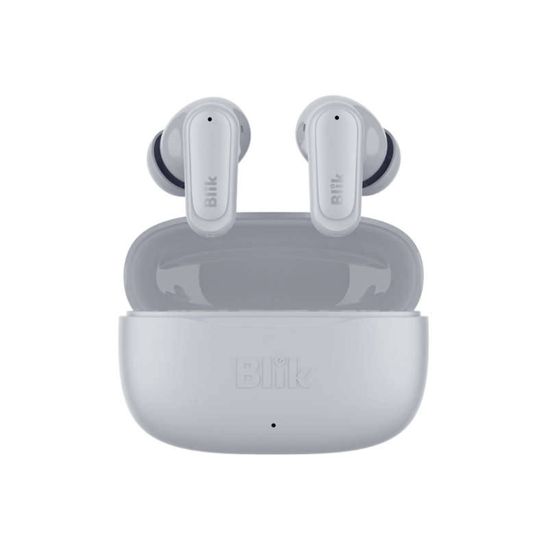 AUDIFONOS BLUETOOTH INALAMBRICOS BLIK AIR500 GRIS 30 HRS - 1