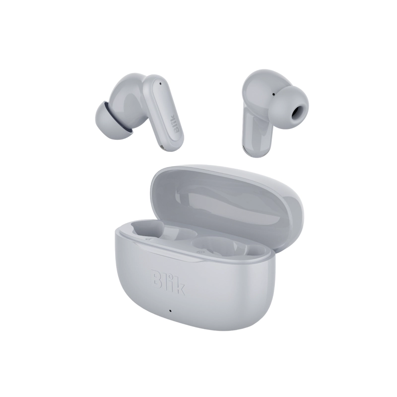 AUDIFONOS BLUETOOTH INALAMBRICOS BLIK AIR500 GRIS 30 HRS - 2