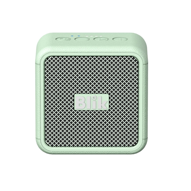 PARLANTE BLUETOOTH BLIK BASSGO 15W IPX6 19H TWS VERDE - 2