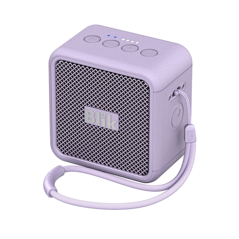 PARLANTE BLUETOOTH BLIK BASSGO 15W IPX6 19H TWS LILA - 1