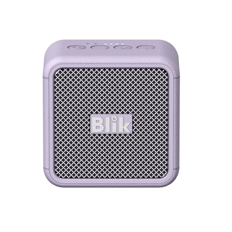 PARLANTE BLUETOOTH BLIK BASSGO 15W IPX6 19H TWS LILA - 2