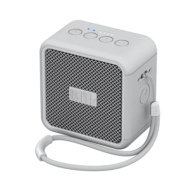 PARLANTE BLUETOOTH BLIK BASSGO 15W IPX6 19H TWS GRIS - 1