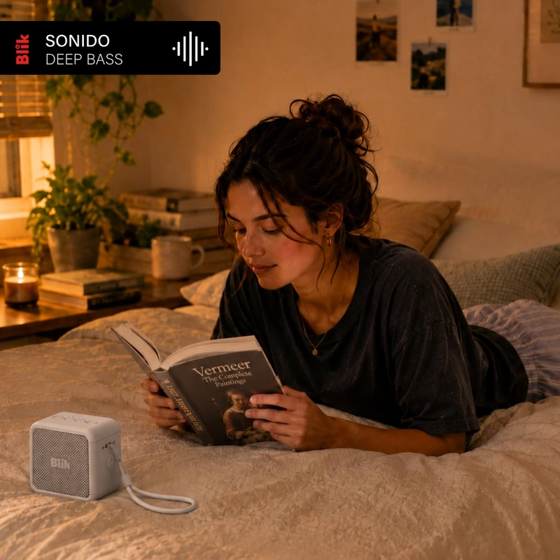PARLANTE BLUETOOTH BLIK BASSGO 15W IPX6 19H TWS GRIS - 4